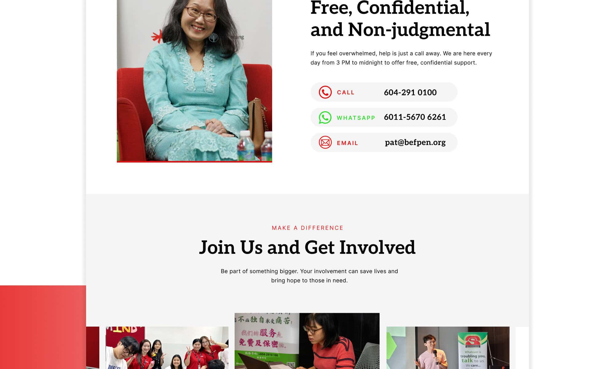 Befriender Portfolio - WebHero Technology