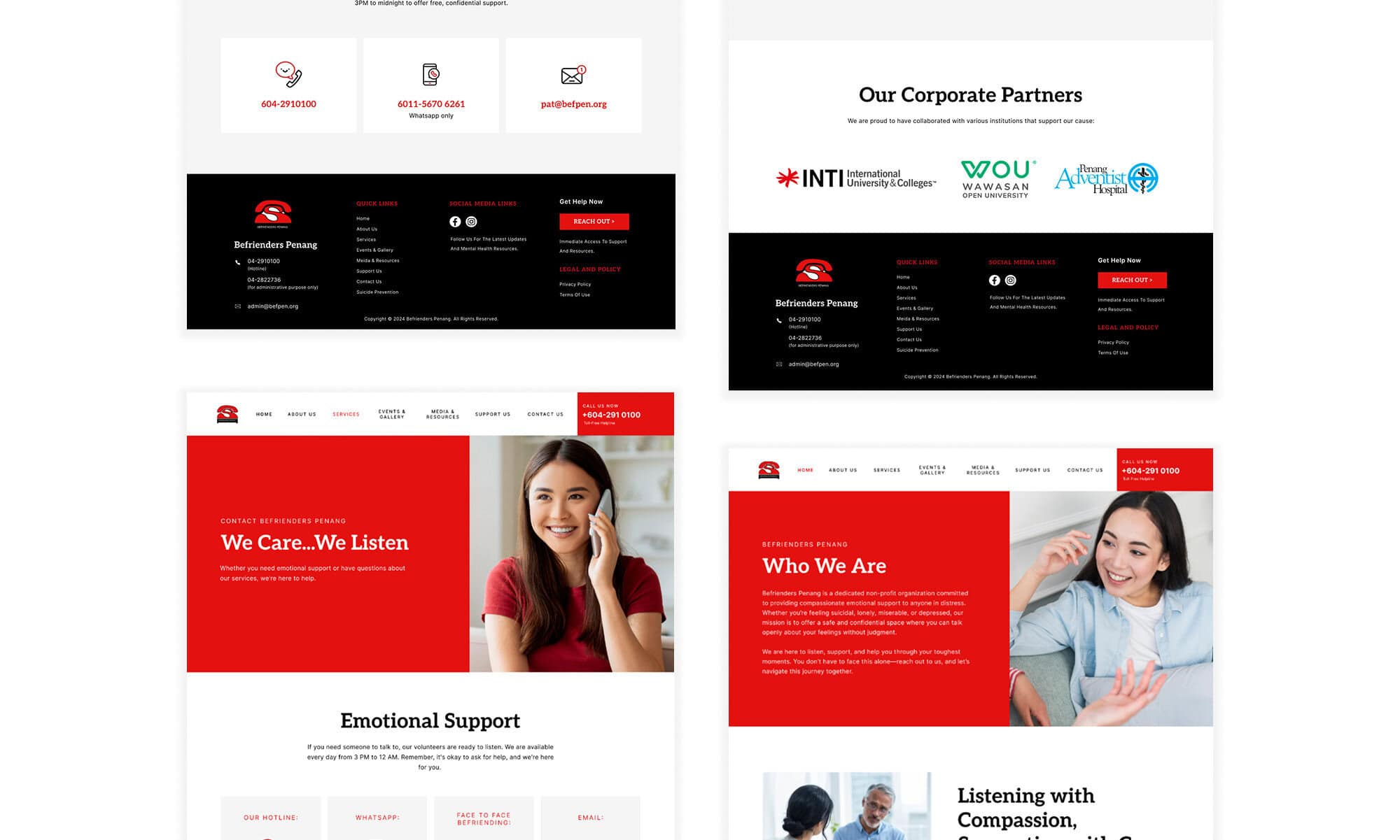 Befriender Portfolio - WebHero Technology