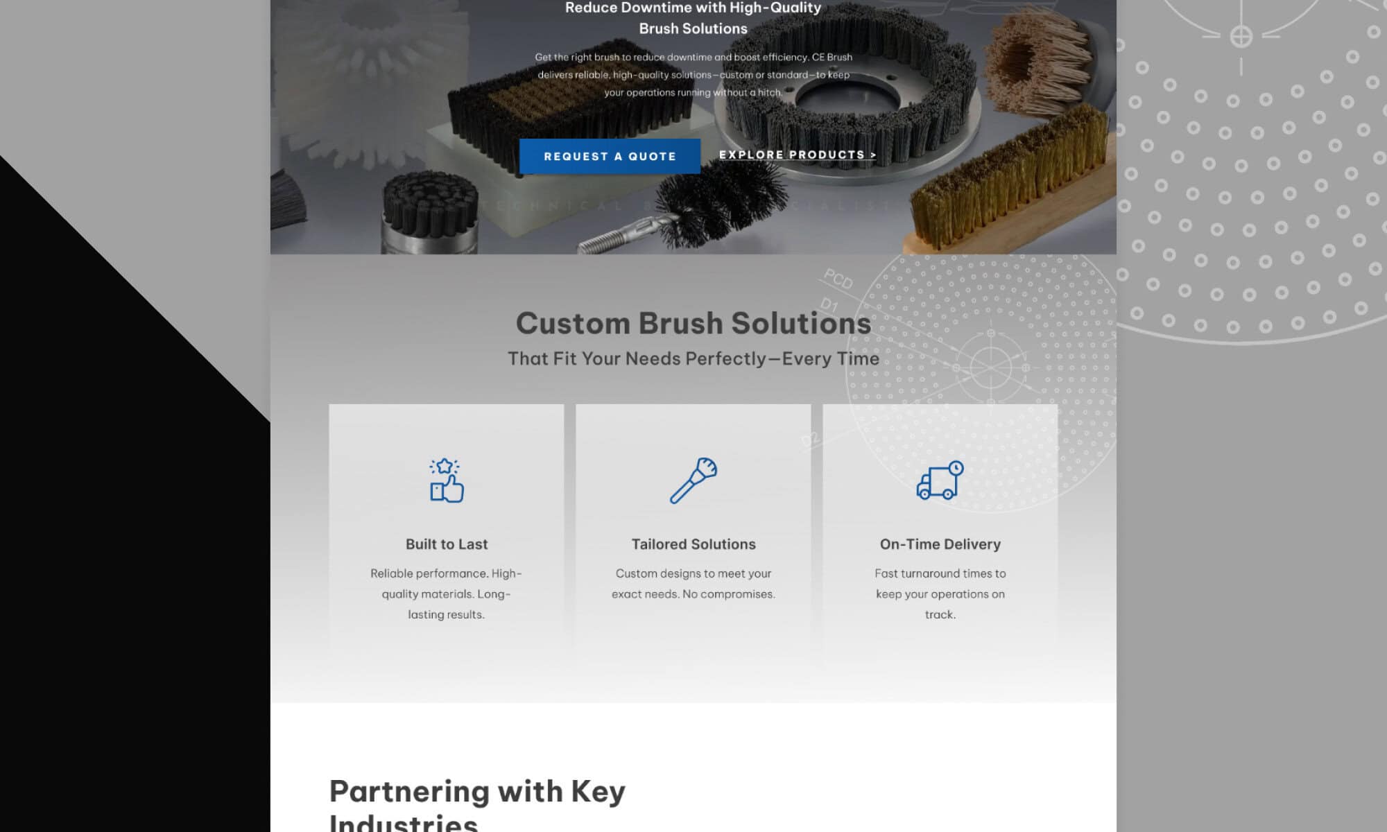 CE Brush Portfolio - WebHero Technology