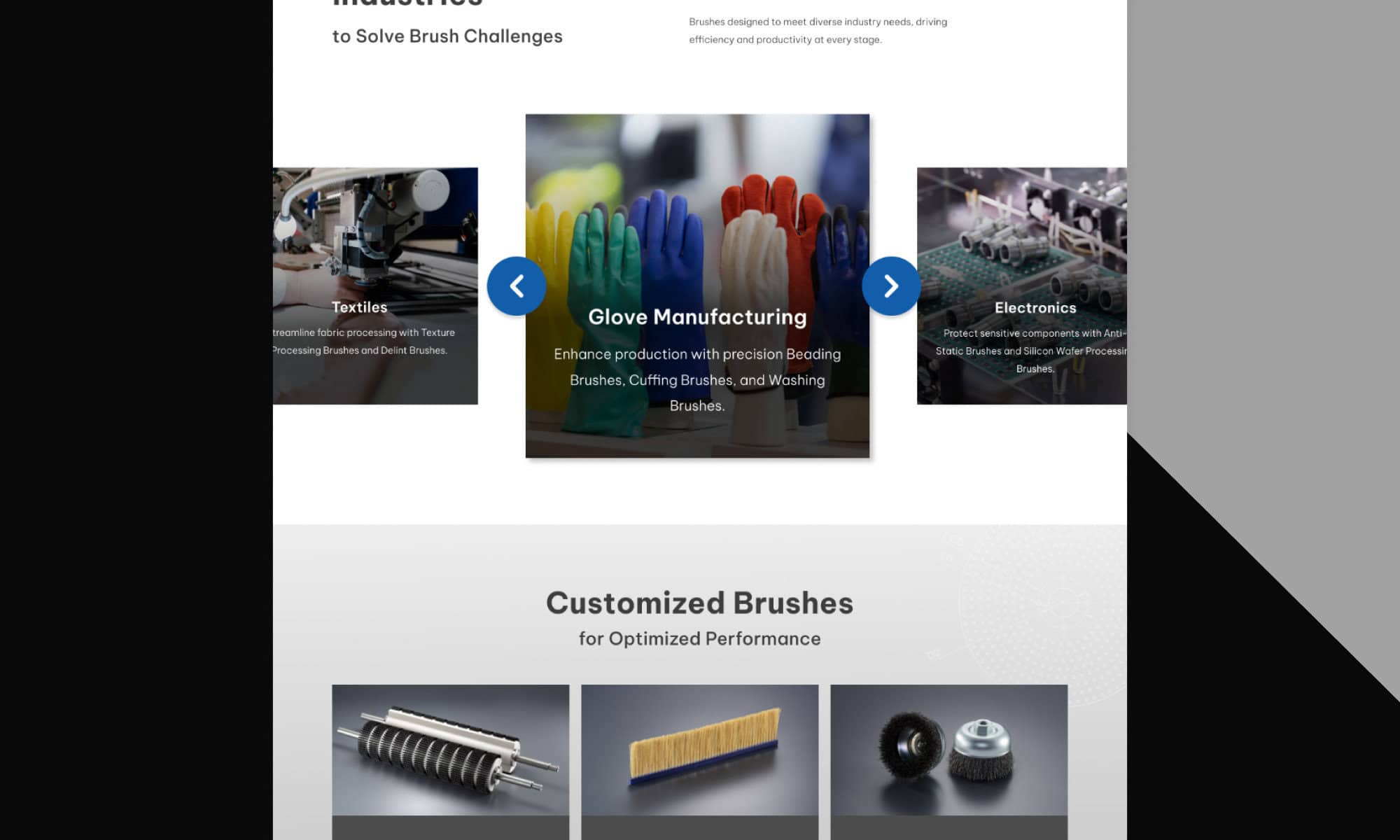 CE Brush Portfolio - WebHero Technology