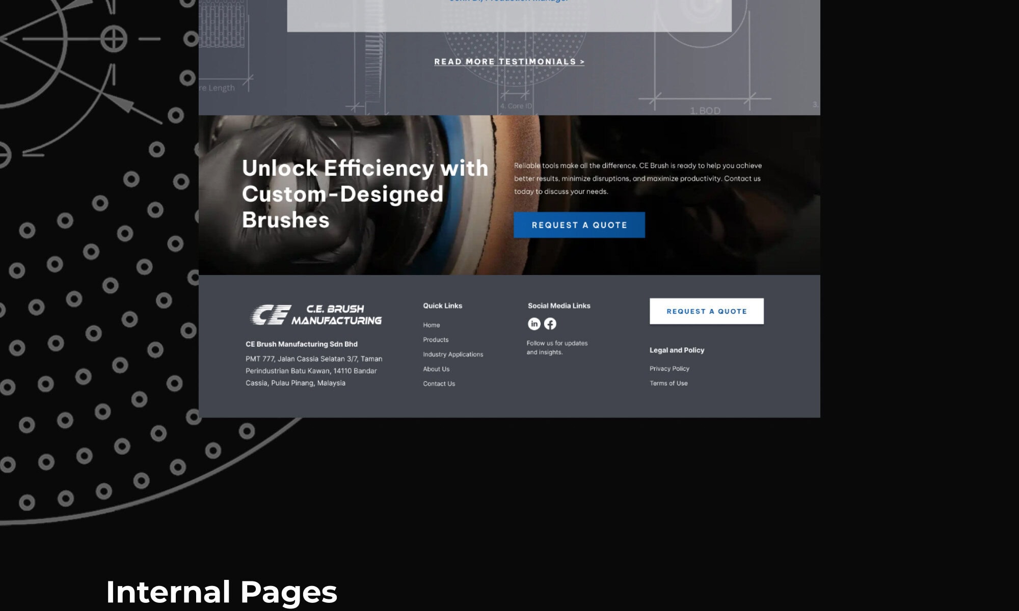 CE Brush Portfolio - WebHero Technology