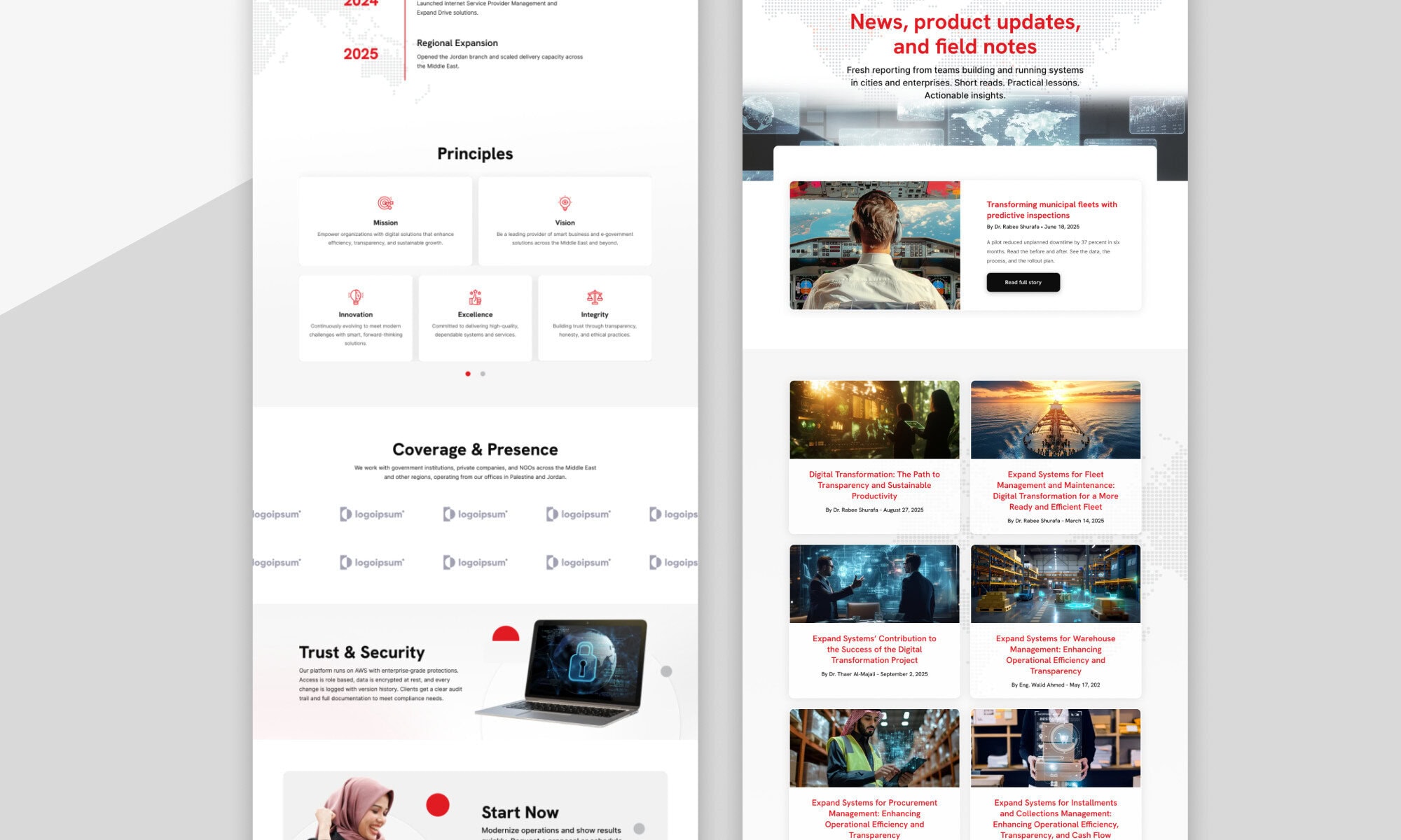 Expand.ps Portfolio - WebHero Technology