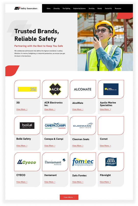 Safety Innovator 2 Safety Innovator Portfolio - WebHero Technology