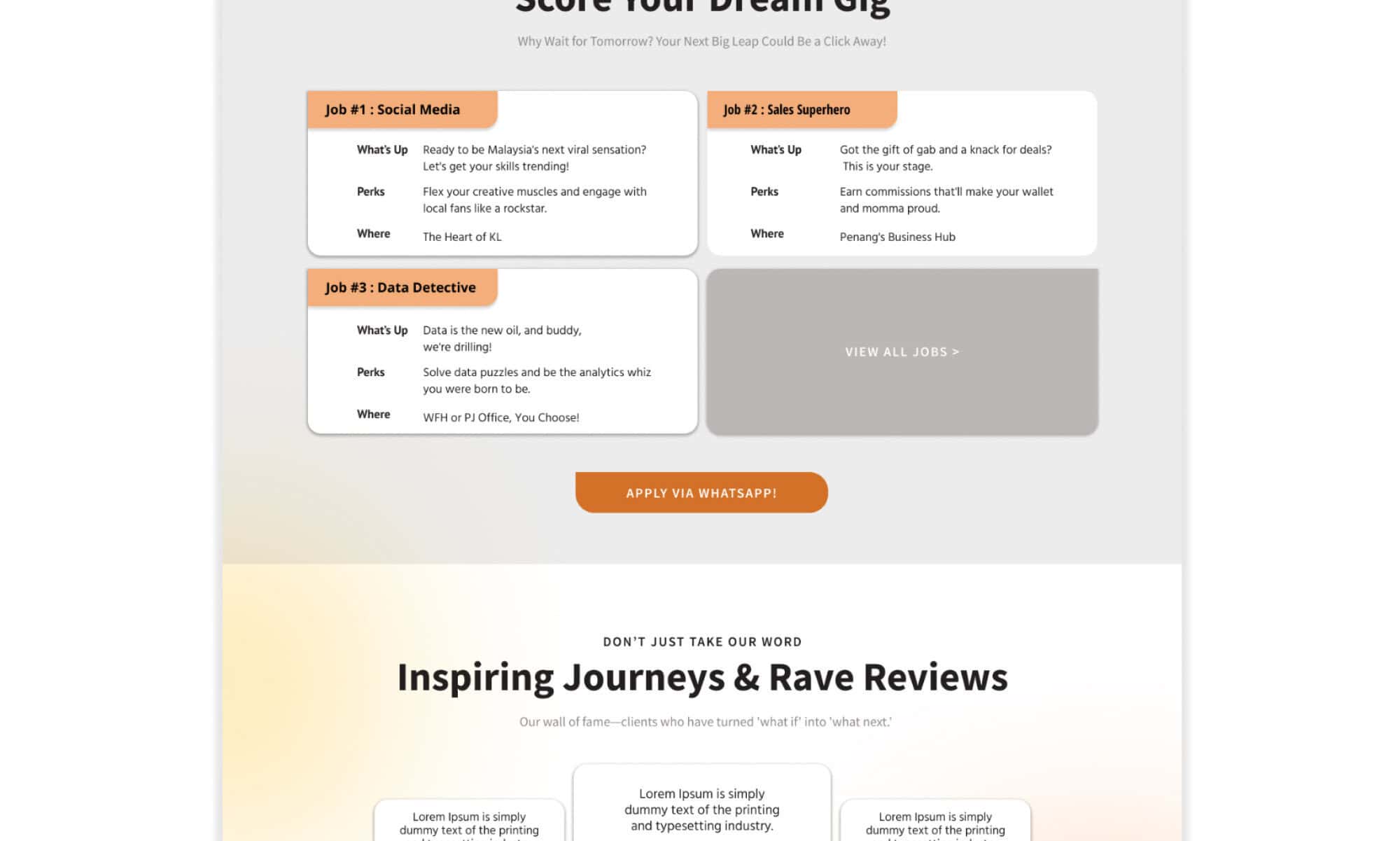 Vital Career Portfolio - WebHero Technology