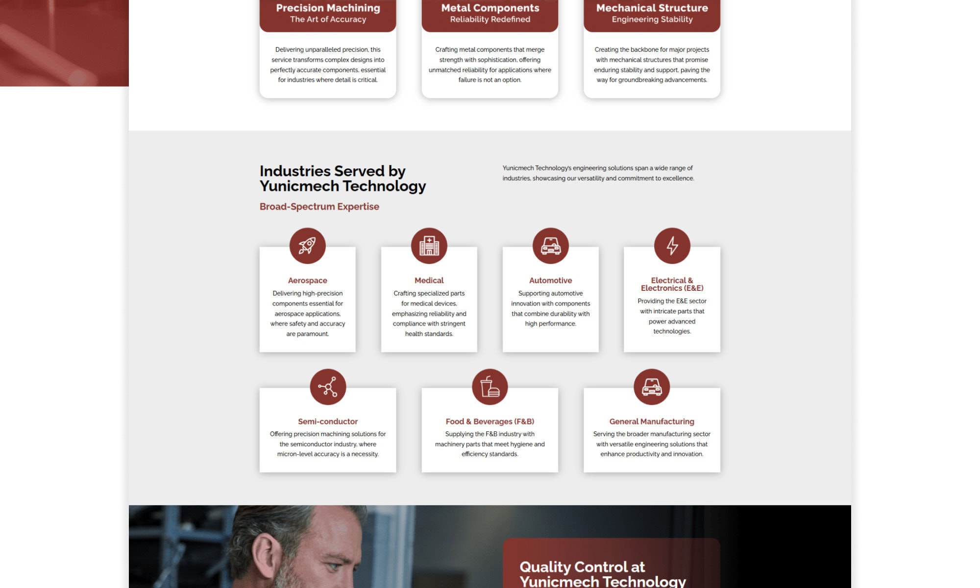 Yunicmech Portfolio - WebHero Technologies