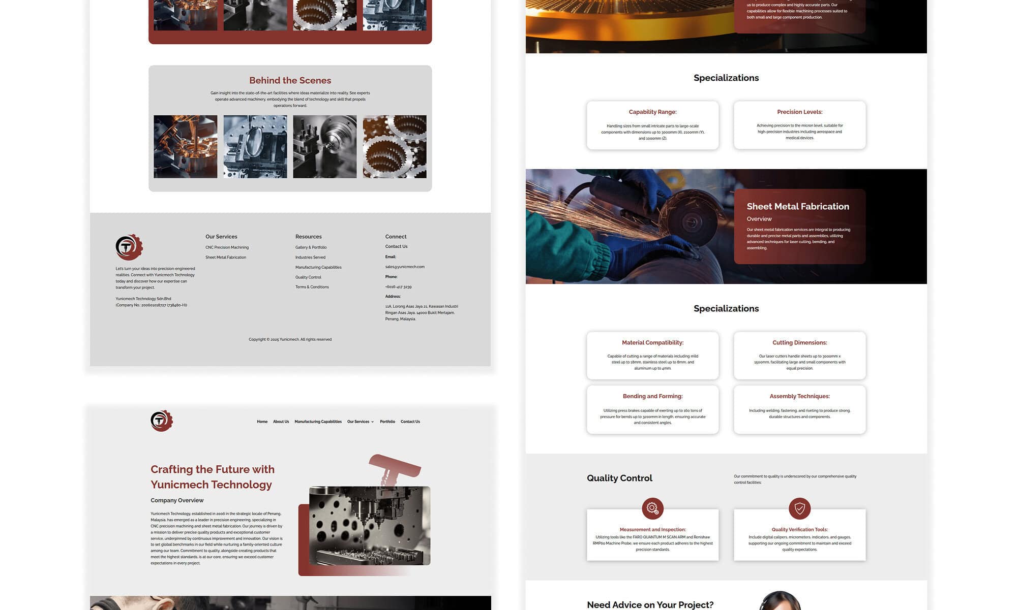 Yunicmech Portfolio - WebHero Technologies