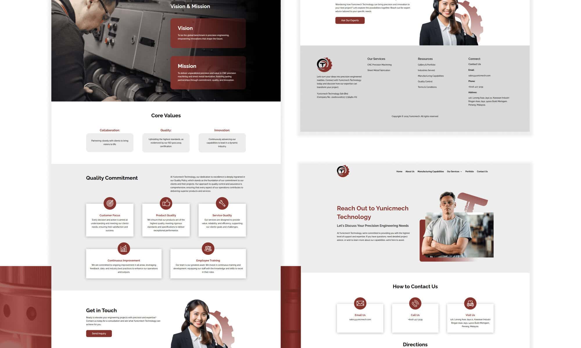 Yunicmech Portfolio - WebHero Technologies